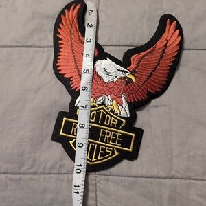 Harley Davidson jacket patches.